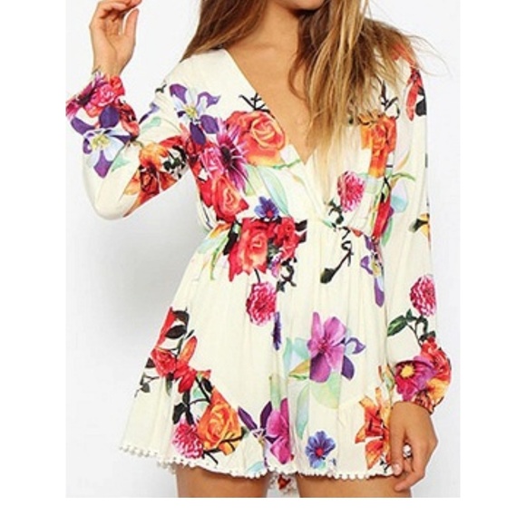 NWT Floral 🌺 Romper - Picture 5 of 6